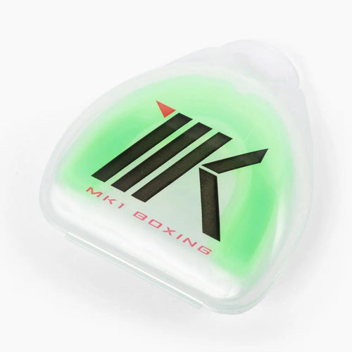 Green MK1 Mouth Guard Inside Case